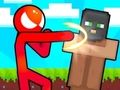 Spill Stickman vs landsbyboer: Redd jenta online