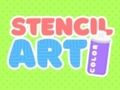 Spill Stencil kunstfarge online