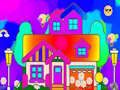 Spill Fargebok: Hus  online