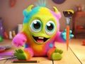 Spill Fargebok: Monster  online