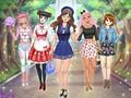 Spill High School Anime Dress Up online
