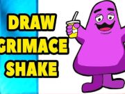Spill Grimace Shake: Tegn og slett  online