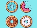 Spill Fargebok: Donuts  online