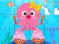 Spill Jigsaw Puzzle: Søt blekksprut  online