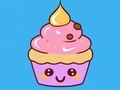 Spill Fargebok: Cupcake  online