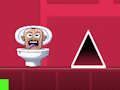 Spill Geometri Dash Skibidi Toalett  online