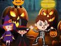 Spill Hjelp Halloween-barna  online