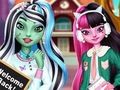Spill Monsterjenter tilbake til skolen  online