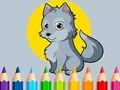 Spill Fargebok: Ulv  online