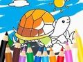 Spill Fargebok: Sunny Turtle  online