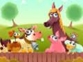 Spill Babyspill Dyrepuslespill for barn  online