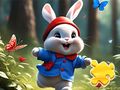Spill Jigsaw Puzzle: Running Rabbit online