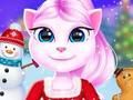 Spill Cat Girl Christmas Decor Game online