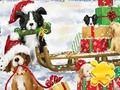 Spill Jigsaw Puzzle: Christmas Dogs online