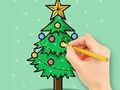 Spill Fargebok: Juletre  online