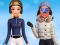 Spill Ellie og venner ski mote online