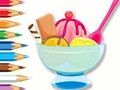 Spill Fargebok: Ice Cream Sundae  online