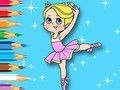 Spill Fargebok: Ballettjente  online