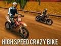 Spill Høyhastighets Crazy Bike  online