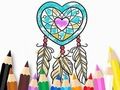 Spill Fargebok: Heart Dreamcatcher  online
