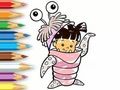 Spill Coloring Book: Monster Costume Girl online