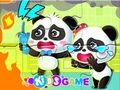 Spill Jigsaw Puzzle: Baby Panda Fyrverkeri  online