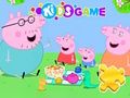Spill Jigsaw Puzzle: Peppa Pig Family Picnic online