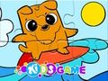Spill Jigsaw Puzzle: Surfing in the Sea online
