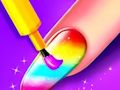 Spill Nail Salon Girl Games online