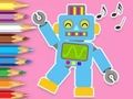 Spill Fargebok: Robotdans  online