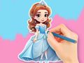 Spill Fargebok: Chibi Princess  online