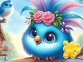 Spill Jigsaw Puzzle: Cute Blue Bird online
