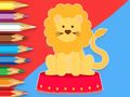 Spill Fargebok: Circus-Lion  online