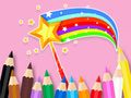 Spill Fargebok: Magic Stick  online