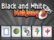 Spill Svart og hvitt Mahjong 3 online