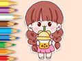 Spill Fargebok: Lovely Girl  online