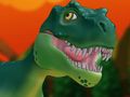 Spill Dino Run: Lava online
