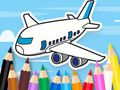 Spill Coloring Book: Flying Airplane online