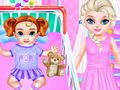 Spill Lille Elsa Omsorgsdag  online
