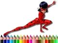 Spill Tilbake til skolen Lady Bug Coloring  online
