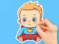 Spill Fargebok: Søt superbaby  online