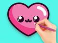Spill Fargebok: Lovely Heart  online