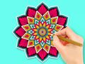 Spill Fargebok: Mazy Flower  online