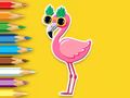 Spill Fargebok: Flamingo  online
