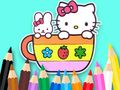 Spill Fargebok: Kitty Cup  online