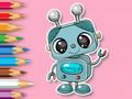 Spill Fargebok: Smile Robot  online
