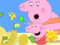 Spill Jigsaw Puzzle: Peppa Pig Making Sand online