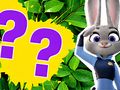 Spill Kids Quiz: Hva vet du om Zootopia  online
