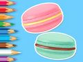 Spill Fargebok: Macaron  online