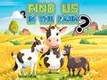 Spill Kids Quiz: Finn oss på gården  online